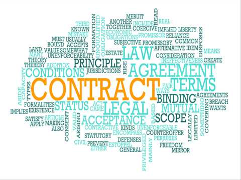 Contracts can be complicated